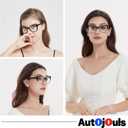 3-Pack Reading Glasses for Women Style Frame Spring Hinge Clear Lens Readers Glasses