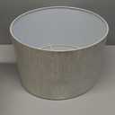 Artiva USA A21012TT-SHADE 17" x 17" x 10"H Drum Lampshade with Hardback and Spider Fitter, TAN