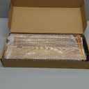 Solid Wood Floating Shelves Bathroom 16 inch Rustic Wall Wood Display Shelves with Grooves Set of 2 Home Decor for Living Room Bedroom Kitchen Farmhouse 16x6.7 inch - Brown