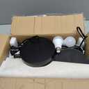 FRIDEKO HOME 2 Pack Floor Lamps for Living Room, Dimmable Colors Temperature & Brightness, Modern Floor Lamp with Remote, Tall Standing Lamps for Living Room Bedroom Office, Beige Shade 9W Smart Bulb