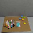 AMUSIGHT Dry Erase Magnetic White Board, 16" x 12" Double-Sided Desktop Whiteboard with Stand, Portable Small Whiteboard Set for Drawing, Office, Home