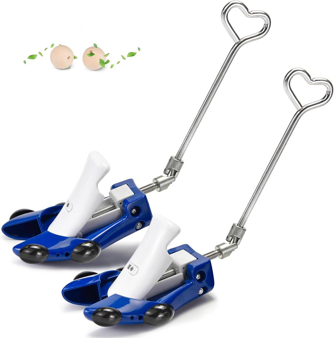 Boot Stretchers for Cowboy Boots Thick Wide Feet, Adjustable Men Women Shoe High Instep & Width Toe Box Expander (Men 7.5-13, Blue)