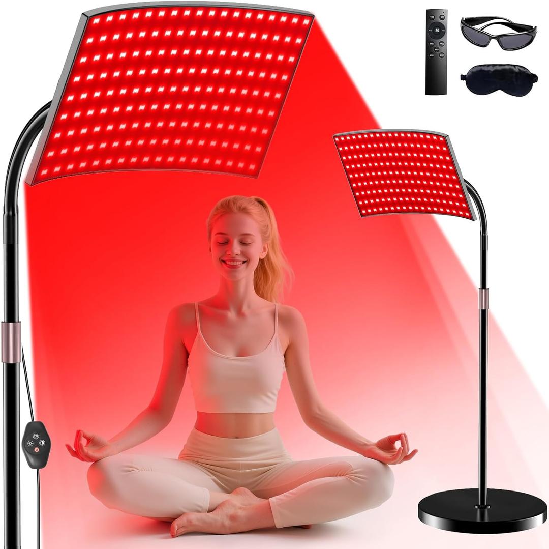 Red Light Therapy for Body Face Infrared Light Therapy for Body with 660nm & 850nm Near Infrared LED Red Light Therapy Large Panel at Home Valentines Gift for Women Wife Mom Sister Girlfriend