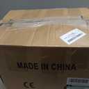 DOT Approved Full Face Modular Flip-Up Dual Visor Motorcycle Helmet for Adult Men Women, Lightweight ABS Shell & Ventilated, Street Bike ATV (X-Large, Lucifer)