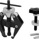 BOXOB Wiper Arm Puller with Battery Terminal Puller, Adjustable Windshield Wiper Arm Disassemble Tool Steel Arm Bearing Puller Repair Tool Universal Auto Accessories