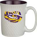 Officially Licensed NCAA Large Ceramic Coffee Mug - 15 oz Ceramic Coffee Mug - Premium Swirl Design, Team Logo Mug for Sports Fans - Game Day & Office Essential