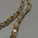 PATIKIL Purse Chain Strap, DIY Bag Chain Strap Replacement Crossbody Bag Straps Clutch Chain Strap (47", Silver & Gold)