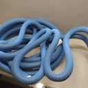 Poolmaster Manual Pool Vacuum Hose, 50 Ft x 1-1/2 for Inground & Above Ground Pools, Not for Automatic Cleaners, Kink-Free, Heavy Duty Pool Cleaner Hose with Swivel Cuff Made in USA