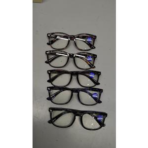 5 Pack Reading Glasses Blue Light Blocking for Women,Computer Readers with Spring Hinge, +3.25