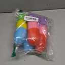 24 Fillable Plastic Easter Egg Hunt Party Supply Pack - 2.76" Assorted Color Plastic Eggs