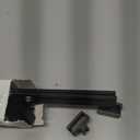 12 Pcs Metal Adjustable File Cabinet Rails Set Include 8 Hanging File Rail Clips 4 Cabinet Dividers Bars Suitable for Cabinets with Drawer Thickness Less Than 1/8 Inch(Black,10-18 Inch)