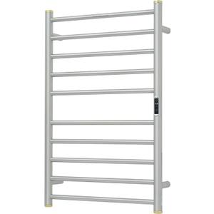 Electric Towel Warmer Rack,Heating Towel Warmer,Timer & Temperature Control,Wall-Mounted Plug-in for Bathroom,Brushed,Stainless Steel,10-Bar(31.5x20.08x4.41in)