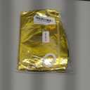 12Pcs Gold Round Foil Balloons, 22" 15" 10" 4D Ball Balloons, Metallic Gold Foil Balloon for Birthday Graduation Wedding Anniversary New Year Eve Disco Party Backdrop Decorations