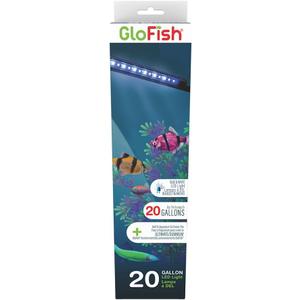 GloFish 10-Inch LED Light Sticks for Fish Aquariums Up to 20 Gallons, 2 Count, with White and Blue LED Lights