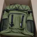 NOL Natural Organic Lifestyle Double Deck Picnic Cooler Backpack for Men - 3 Colors (Amy Green)