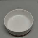 Mora Ceramic Pet Bowl Size Medium - Food/Water Dish for Large Puppies, Cats, Retrievers, Medium Sized Dogs, ect. 28oz or 4 Cups - Basic Bowls for Your Dog or Cat, Mix and Match for a Set - Vanilla