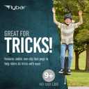 Flybar Master Pogo Stick for Kids Ages 9+, 80160 lbs Easy Grip Handles Active Exercise Toy for Tweens & Teens Outdoor Toy with Non-Slip Foot Pegs for Boys and Girls No Assembly Needed, 37.5"x9.5"x2.6"