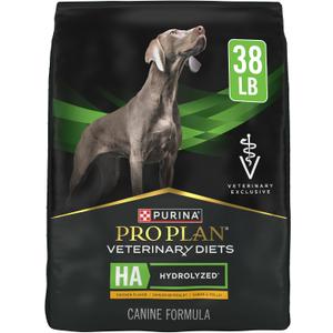 Pro plan veterinary diets, vegetarian formula, dog food, 38 Lb, EXP: 10 /2026