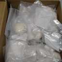 Goldenwarm 20 Pack Gold Cabinet Knobs Brushed Brass Dresser Drawer Knobs, Gold Kitchen Cabinet Pulls Round Cupboard Hardware Zinc Alloy