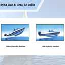 Boat Hydrofoil Stabilizer for 40-300 HP Outboard and Stern Drive