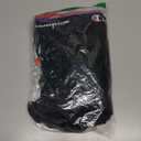 Champion Men’s Boxer Briefs, Cotton Stretch Underwear with Mesh Pouch, Moisture-Wicking, No Ride-Up Fit, Logo Waistband, Multi-Pack, Black-5 Pack, X-Large