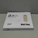 BeNice Peel and Stick Backsplash for Kitchen,Bathroom Wall Backsplash Tile Peel and Stick Shower Tiles Waterproof(10sheets,Rustic Beige)