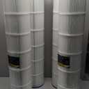 AQUALTRA Pool Filter Cartridges Compatible with CCP520, PCC130, R173578, Ultral-A7, C-7472, FC-1978, 817-0131, 178585, 130 sq. ft., 32 1/16" x 7" 4 Pack