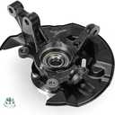 Front Right Steering Knuckle & Wheel Bearing Hub Assembly for Toyota Corolla 2003 2004 2005 2006 2007 2008 L4 1.8L, LK030 698-388 698388, Passenger Side