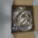 4 Pack 60 LED Fairy Lights Battery Operated with Timer, 20FT Waterproof Twinkle Lights Indoor Outdoor, Cuttable String Lights for Bedroom, Wedding, DIY, Centerpiece, Christmas Decorations (Warm White)