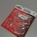 X-Protector Furniture Cups - 4 PCS 3" - Non Slip Furniture Pads for Hardwood Floors - Transparent Floor Protectors - Bed Stoppers to Prevent Sliding - Keep Furniture from Sliding on Floor! (Round)