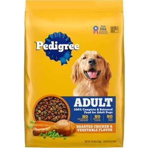 Pedigree Complete Nutrition Adult Dry Dog Food, Roasted Chicken & Vegetable Flavor,18 lb. Bag
