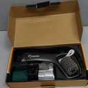 Saker Electric Grill Brush for Outdoor Grill, Bristle-Free Automatic Grill Cleaning Brush with 450 RPM & LED Light, Grill Rescue BBQ Brush Set with 3 Interchangeable Heads (Stainless Steel Roller Brush)