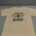 MODNTOGA Toddler Girl Boy Game Day Football Graphic Shirt Sundays for The Birds T-Shirt Kids Rugby Sports Fans Tee Tops (5-6 Years, Beige)