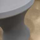 Coast Modern Outdoor Side Table - Lounger Table for Inside Pool or on Patio - All-Weather Furniture for Sun Shelf Up to 15" - Stone Blue