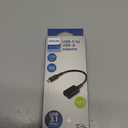 Philips USB-C to Female USB-A Adapter Audio Video USB 3.1 5Gbps Black SWU7113A