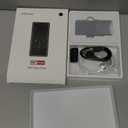 128GB MP3 Player with Bluetooth 5.2, AiMoonsa Music Player with Built-in HD Speaker, FM Radio, Voice Recorder, HiFi Sound, E-Book, Earphones Included