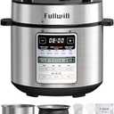 Fullwill Dual-Pot Electric Pressure Cooker 6+5QT(2026 Upgraded), 12-in-1 Multi-Cooker for Pressure Cooking, Soup, Yogurt, Stew, Rice