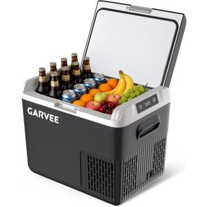 Garvee 12 Volt Refrigerator, 19QT 12V Car Fridge, Portable Freezer Compressor Electric Cooler, 12/24V DC 110-240V AC, Portable Refrigerator for RV/Truck/Camping, -4F to 68F