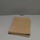 EarthWise by Oxford Two-Pocket Folders, Natural, Letter Size, 25 per Box, (78542)