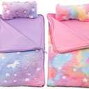 BABESIDE 2 Pcs Reborn Baby Doll Bedding Set for 12-17 Inch Dolls, Cute Animal & Star Pattern Doll Blanket and Pillow Set, Soft Bedding for Pretend Play and Dollhouse Accessories