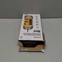 PLUGTUL Heavy Duty Surge Protector with USB Ports(PD 30W), 15A Metal Power Strip with Safety Cover, 10FT Extension Cord, 14/3 AWG, 2040Joules, Kitchen, Garage, Shop, Industrial Wall Mount, ETL Listed