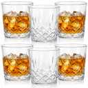 Yungyan 150 Pcs 10 oz Plastic Clear Whiskey Glasses, Clear
