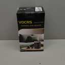 Small Portable Space Heater for Indoor Use  VOCRS 1500W PTC Electric Heater with Thermostat, Remote Control, 12H Timer, Eco and Fan Mode, Rapid and Safe Heating for Bedroom, Office