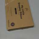 Mini Toddler Pillow with Pillowcase - 9x13 My Little Dreamy Travel Kids Pillow for Sleeping, Toddler Bed, Small, Tiny, Organic Cotton Pillowcase, Soft & Breathable, Kids 2-4 Years Old (French Gray)