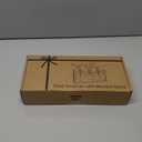 Nacome Plant Terrarium Propagation Stations: Mothers Day Gifts for Mom Plant Lovers Women Wife Daughter - 3 Bulb Glass Vases with Wooden Stand Tabletop for Hydroponics Home Garden Decor (Blue)