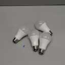 4-Pack 3 Way LED Light Bulbs 40 75 100W Equivalent, Cool White 4000K A19 3 Way Light Bulb, E26 Base, 450-1200-1600lm Three Way Light Bulbs for Reading, ETL Listed