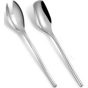 KEAWELL Premium 10" Salad Serving Set, 18/10 Stainless Steel, Set of 2