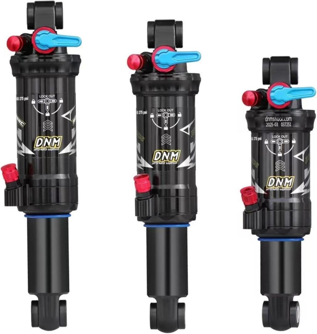 DNM AO-39RC Rear Shock (AOY-36RC Upgrade), Air-Adjustable, 165/190/200mm (165mm)