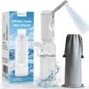 Portable Bidet with High Pressure , Rechargeable Travel Bidet for Men,Baby & Women, Handheld Sprayer for Personal Hygiene, Baby Care, Soothing Postpartum and Hemorrhoid Relief (White)