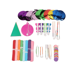 Colorful Hanging Paper Fans, Tissue Paper Pom Poms Paper Flowers Party Decoration for Birthday Wedding Events Accessories Backdrop Decor